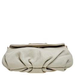 Pre Owned حقيبة كروس مارك باي مارك جاكوبس كلاسيك كيو كارلي جلد كريمي