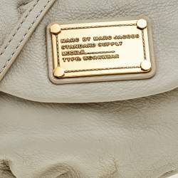 Pre Owned حقيبة كروس مارك باي مارك جاكوبس كلاسيك كيو كارلي جلد كريمي