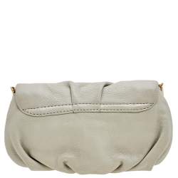 Pre Owned حقيبة كروس مارك باي مارك جاكوبس كلاسيك كيو كارلي جلد كريمي