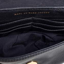 Pre Owned Marc by Marc Jacobs Black Leather Classic Q Karlie Crossbody Bag