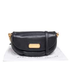 Pre Owned Marc by Marc Jacobs Black Leather Classic Q Karlie Crossbody Bag