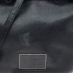 Pre Owned Marc by Marc Jacobs Black Leather Workwear Tote