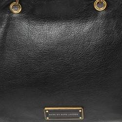 Marc by Marc Jacobs Black Leather Too Hot To Handle Tote