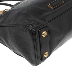 Marc by Marc Jacobs Black Leather Too Hot To Handle Tote