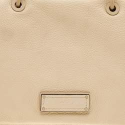 Marc by Marc Jacobs Cream/Neon Leather Novelty Too Hot to Handle Top Handle Bag