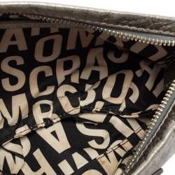 Pre Owned حقيبة كروس مارك باي مارك جاكوبس جلد فضي 