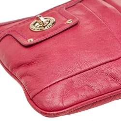 Pre Owned حقيبة كروس مارك باي مارك جاكوبس برسي قفل دوار توتالي جلد وردي