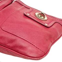 Pre Owned حقيبة كروس مارك باي مارك جاكوبس برسي قفل دوار توتالي جلد وردي