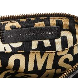 Marc by Marc Jacobs Black Leather Totally Turnlock Percy Crossbody Bag