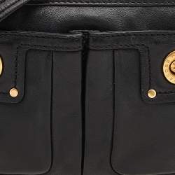 Marc by Marc Jacobs Black Leather Totally Turnlock Percy Crossbody Bag