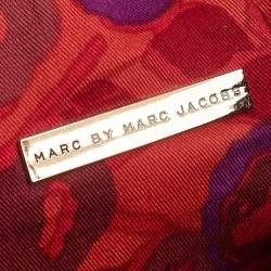 Pre Owned Marc by Marc Jacobs Red Quilted Leather Tote