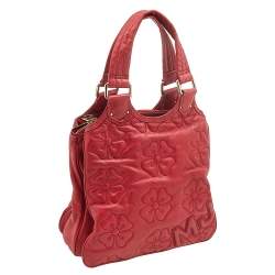 Pre Owned Marc by Marc Jacobs Red Quilted Leather Tote