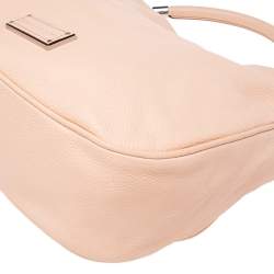 Pre Owned Marc by Marc Jacobs Peach Leather Too Hot to Handle Hobo