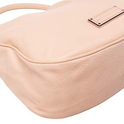 Pre Owned Marc by Marc Jacobs Peach Leather Too Hot to Handle Hobo