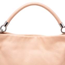 Pre Owned Marc by Marc Jacobs Peach Leather Too Hot to Handle Hobo