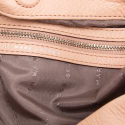 Pre Owned Marc by Marc Jacobs Peach Leather Too Hot to Handle Hobo