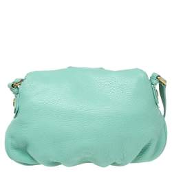 Pre Owned حقيبة كتف مارك باي مارك جاكوبس كلاسيك كيو كارلي جلد أخضر نعناعي 