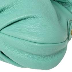 Pre Owned حقيبة كتف مارك باي مارك جاكوبس كلاسيك كيو كارلي جلد أخضر نعناعي 