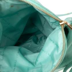 Pre Owned حقيبة كتف مارك باي مارك جاكوبس كلاسيك كيو كارلي جلد أخضر نعناعي 