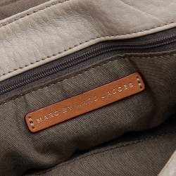 Pre Owned Marc by Marc Jacobs Beige Leather Shoulder Bag