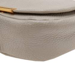 Pre Owned Marc by Marc Jacobs Beige Leather Shoulder Bag
