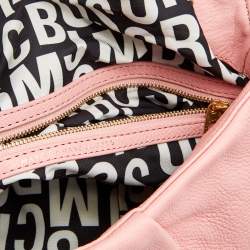 Pre Owned Marc by Marc Jacobs Pink Leather Classic Q Natasha Crossbody Bag