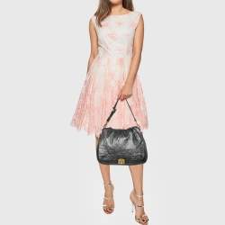 Pre Owned حقيبة هوبو مارك باي مارك جاكوبس جلد رصاصي