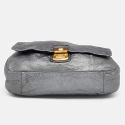 Pre Owned حقيبة هوبو مارك باي مارك جاكوبس جلد رصاصي