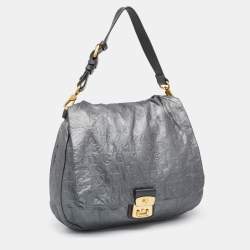 Pre Owned حقيبة هوبو مارك باي مارك جاكوبس جلد رصاصي