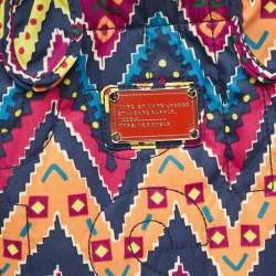 Pre Owned حقيبة مارك باي مارك جاكوبس بريتي تات نايلون مطبوع متعدد الألوان متوسطة