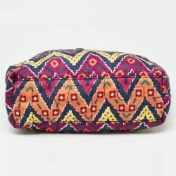 Pre Owned حقيبة مارك باي مارك جاكوبس بريتي تات نايلون مطبوع متعدد الألوان متوسطة