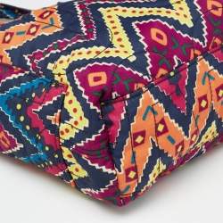 Pre Owned حقيبة مارك باي مارك جاكوبس بريتي تات نايلون مطبوع متعدد الألوان متوسطة