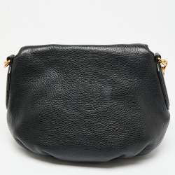 Pre Owned حقيبة كروس مارك باي مارك جاكوبس كلاسيك كيو ناتاشا جلد أسود