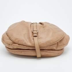 مملوكة مسبقًا حقيبة هوبو مارك باي مارك جاكوبس وركوير جلد بيج