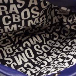 Pre Owned Marc by Marc Jacobs Blue Leather Classic Q Hillier Hobo