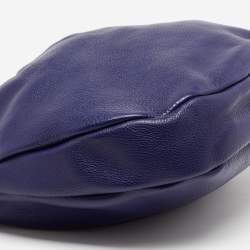 Pre Owned Marc by Marc Jacobs Blue Leather Classic Q Hillier Hobo