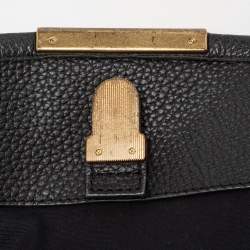 Marc by Marc Jacobs Black /Brown Leather Top Handle Bag