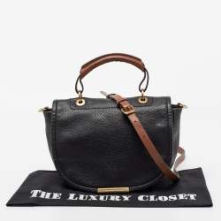 Marc by Marc Jacobs Black /Brown Leather Top Handle Bag