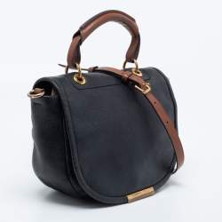 Marc by Marc Jacobs Black /Brown Leather Top Handle Bag