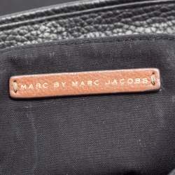 Marc by Marc Jacobs Black /Brown Leather Top Handle Bag
