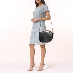 Marc by Marc Jacobs Black /Brown Leather Top Handle Bag