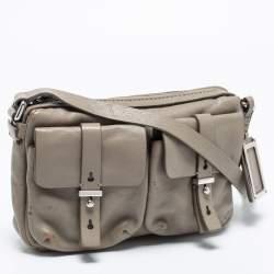 Marc by Marc Jacobs Grey Leather Crossbody Bag