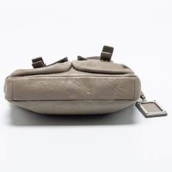 Marc by Marc Jacobs Grey Leather Crossbody Bag