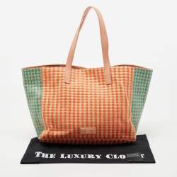 Pre Owned Marc by Marc Jacobs Multicolor Jute and Straw Tote