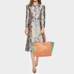 Pre Owned Marc by Marc Jacobs Multicolor Jute and Straw Tote