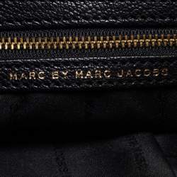 Pre Owned Marc by Marc Jacobs Black Preppy Leather Camera Bag