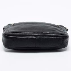 Pre Owned Marc by Marc Jacobs Black Preppy Leather Camera Bag