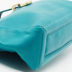 Marc By Marc Jacobs Blue Leather Clutch