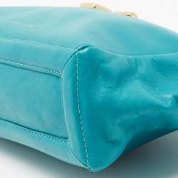 Marc By Marc Jacobs Blue Leather Clutch