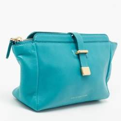 Marc By Marc Jacobs Blue Leather Clutch